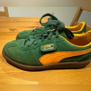 Puma Palermo green and orange